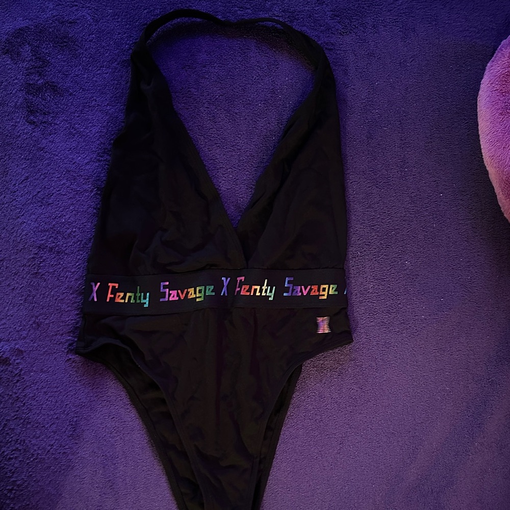 Fenty Savage Black Bodysuit